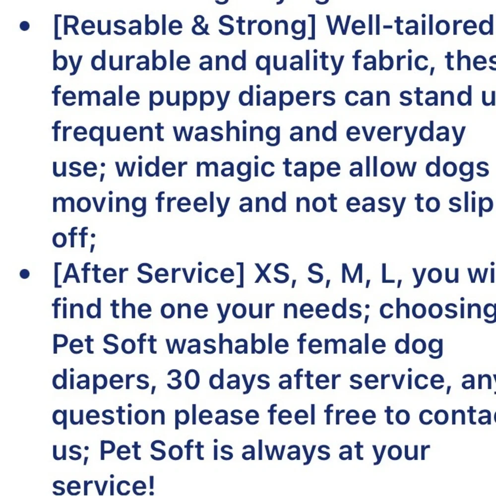 PET SOFT REUSABLE 🐶 BROWN PUPPY/DOG DIAPER SMALL